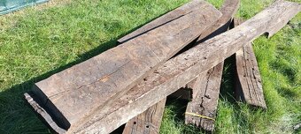 Podvaly, drevene tramy - 5