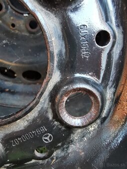 5x112 R15 zimné Mercedes A - 5