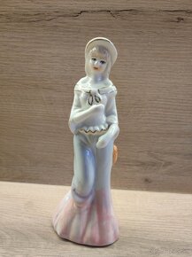 Porcelánová váza, soška - 5