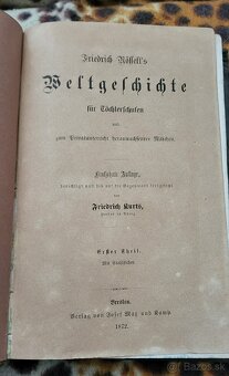 Friedrich Nösselt Učebnica svetových dejín (1872) - 5