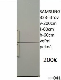 predám chladničku nerez aj bielu - 5