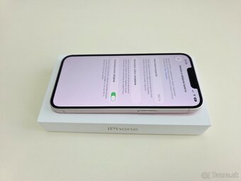APPLE IPHONE 13 128GB PINK,ZDRAVIE BATERKY 100% - 5