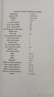 TV Samsung LCD LE32B450 - 5