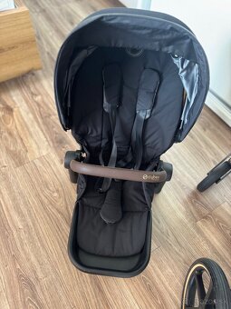 Cybex priam rosegold - black kočík - 5