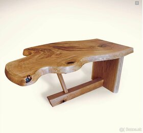 Dubový konferenčný stolík - 5
