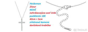 Náhrdelník s krížikom, Náramok s krížikom/bez krížika - 5