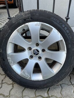 Elektróny originál škoda so zimnými pneu - 5