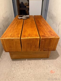 Predám dubový stôl (masív) - 5