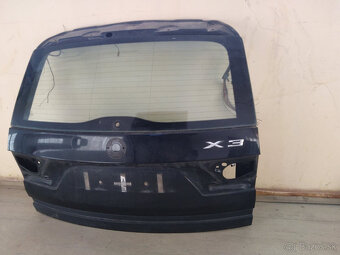 BMW X3 E83 kufrové dvere + plasty kufra - 5