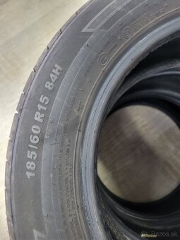 Predám letné pneumatiky Kumho eco Wing ES01 185/60 R15 84H - 5