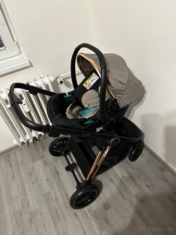 TOURAGOO Styx Set Rosegold Beige kombinovaný 3in1 kočík - 5
