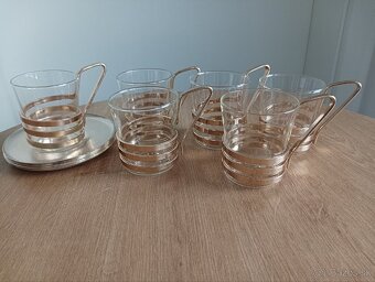 Krásna súprava na čaj/kávu/grog - ČSSR - 5