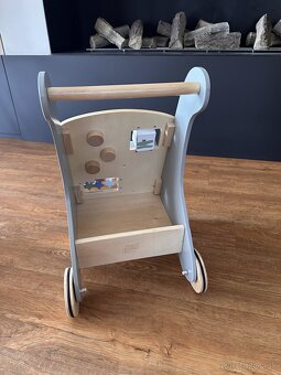 Drevené chodítko JaBaDaBADo - 5