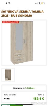 Skriňa + komoda - v perfektnom stave - 5