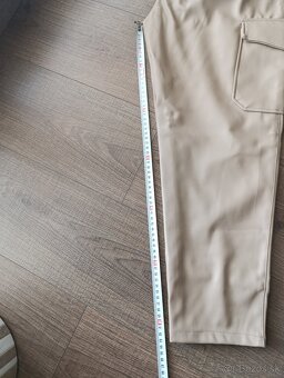 Koženkové nohavice 34 - 5