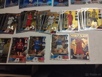 Zberateľské kartičky futbalových hračou match atack - 5