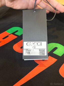 Gucci - Cierne tricko (L) - 5