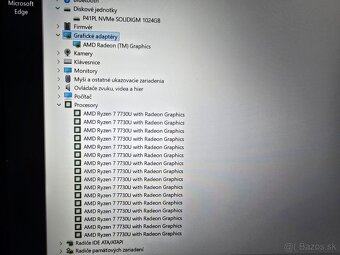 Kovovy Dell inspiron 14 5435 s ryzen 7 procesorom 16gb ram a - 5