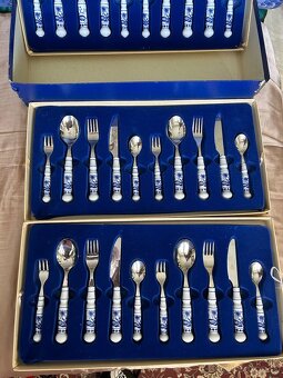 Porcelanovy pribor cibulak cibuliak - 5