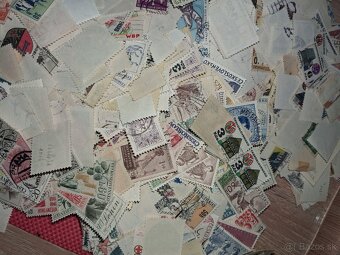 Známky mix Československo 0,500kg   2 - 5