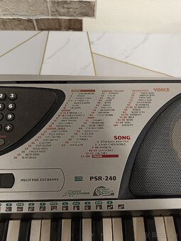 Yamaha Psr 240 - 5
