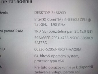 Lenovo thinkpad L480 , Intel® Core™i5 ,16gb ram ,256gb ssd - 5
