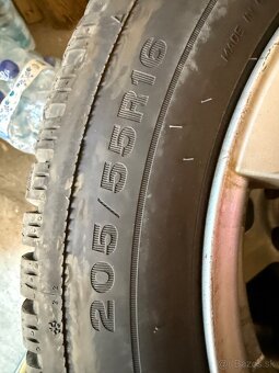 Predám pneumatiky DUNLOP 205/55/R16 91H aj disky. - 5