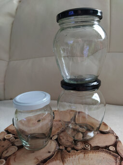 Male poháre na zaváranie bez etiket 18ks (iba osobný odber) - 5