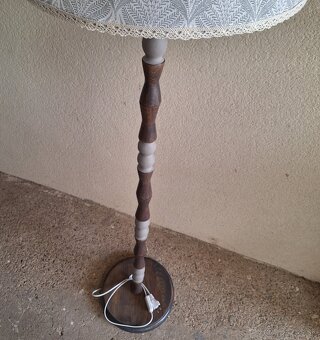 RETRO stojanova lampa po renovacii - 5