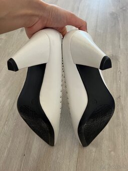 Deichmann nové biele lodičky - 5