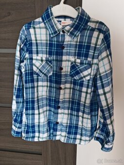 Chlapčenské košele veľkosti 104-122 - 5