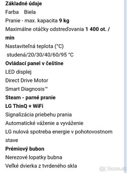 Práčka LG zníženie ceny - 5