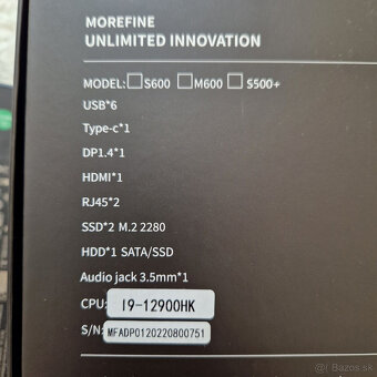 Morefine S600 mini PC - 5