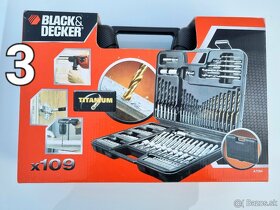 VŔTAČKA S PRÍKLEPOM, ŠROBOVÁKY BLACK & DECKER SADA, GÜDE - 5