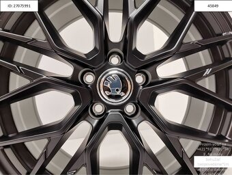 Škoda, Vw Carmani Ludwig alu disky 5x112 8,5J R19 ET35 1215 - 5