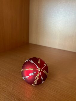 Retro vianočné gule Dazzlers, 4 ks č.5 - 5
