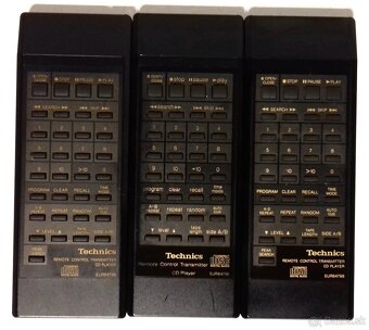 ORIGINAL dialkovy ovladac TECHNICS velky vyber, JAPAN, AX01 - 5