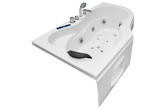 M-SPA - 0207 Kúpeľňová vaňa s hydromasážou 150 x 92 x 53 cm - 5