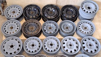 PLECH. DISKY PO 1 KUSE - ŠKODA, FIAT, PEUGEOT, FORD,RENAULT, - 5