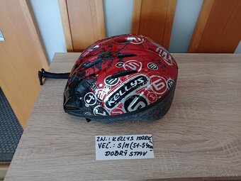 Detská cyklistická prilba zn.Kellys Mark veľ.S/M - 5