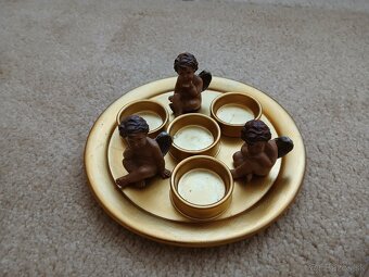 Adventný tanier s dekoráciou - 5