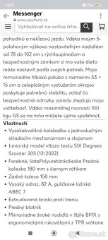 Hliníkové kolobežky Six degrees junior - 5