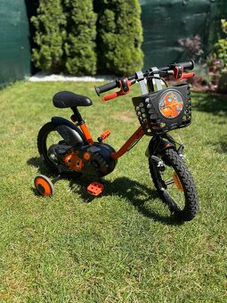 Detsky bicykel s kolieskami + prilba - 5