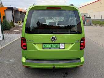 ► VW CADDY 1,4 TSI BEACH - 92 KW, TOP VÝBAVA, PARK. SENZORY - 5
