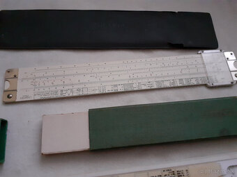 Logaritmické pravítka + iné rysovacie pravítka - 5