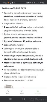 Aeg bruska na nohy - 5