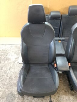 sedačky Octavia 3 - čierna ALCANTARA - 5