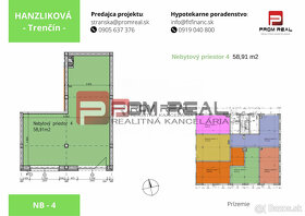 Predaj NOVOSTAVBA obchodný priestor prízemie 59 m2 Hanzlíkov - 5