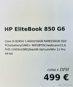 HP EliteBook 850 G6 - 5