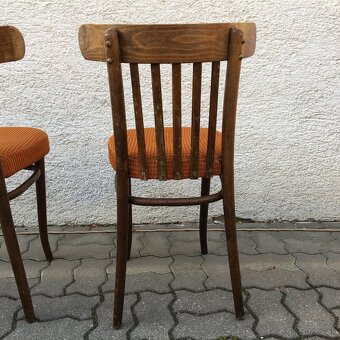 Legendarne retro Stolicky TON drevene 2ks - 5